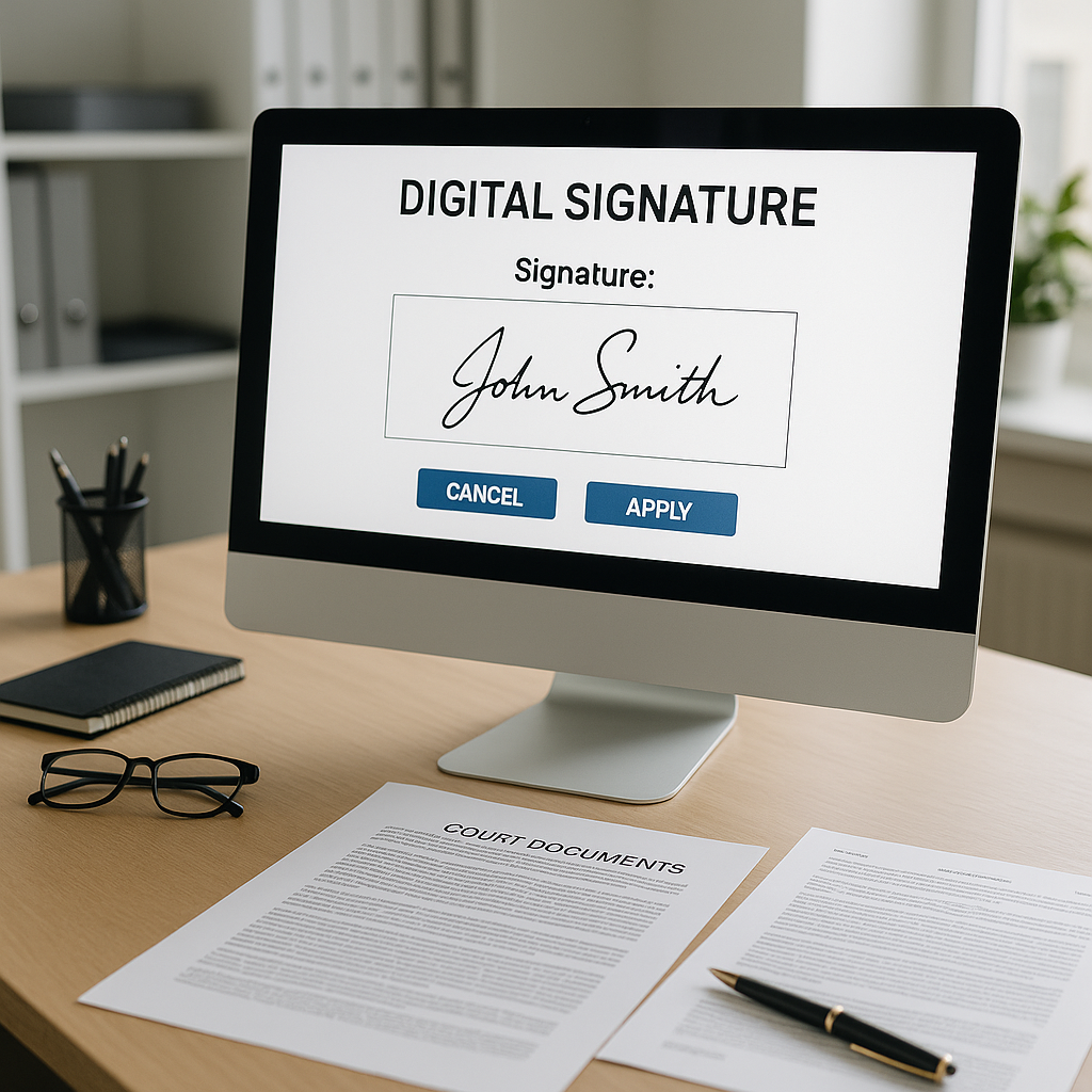 Blockchain Digital Security Process Serving